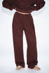 ZARA PLUSH STRAIGHT LEG FLEECE PANTS